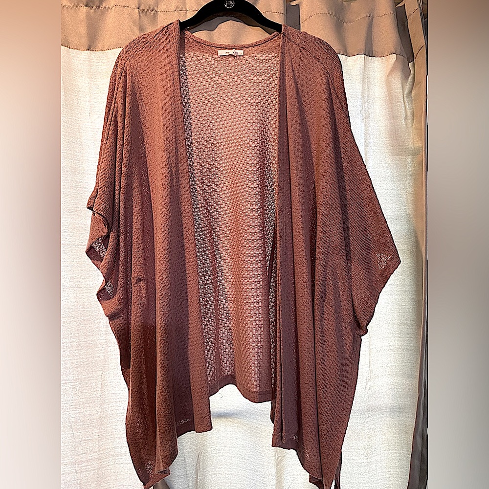 Rose Knit Ruana